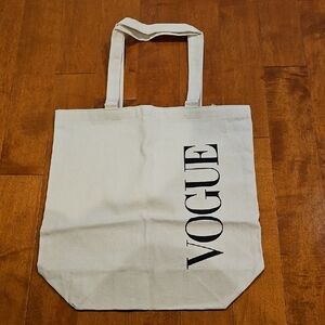 Nrw Vogue Beige Canvas Tote Bag